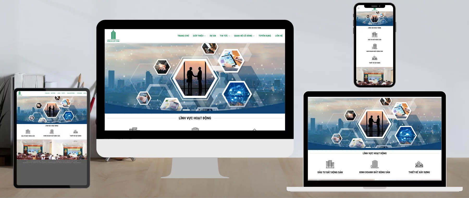 Thiết Kế Website Doanh Nghiep Sông Đà Đất Vàng Thiết Kế Website Doanh Nghiep Sông Đà Đất Vàng